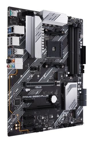 Asus Prime B550-Plus AM4 DDR4 Atx Motherboard - PCIe 4.0, Dual M.2 Slots, AI Ready, Comprehensive Cooling - image 3