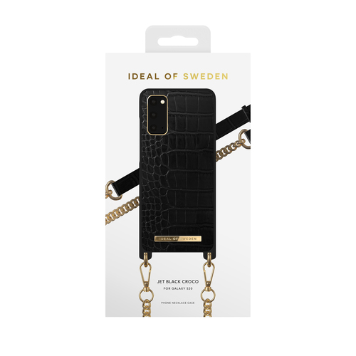 iDeal of Sweden Necklace Case Galaxy S20 Jet Black Croco – image 2