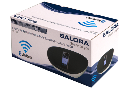 Salora BTS1200 loudspeaker Black, White Wireless – image 4