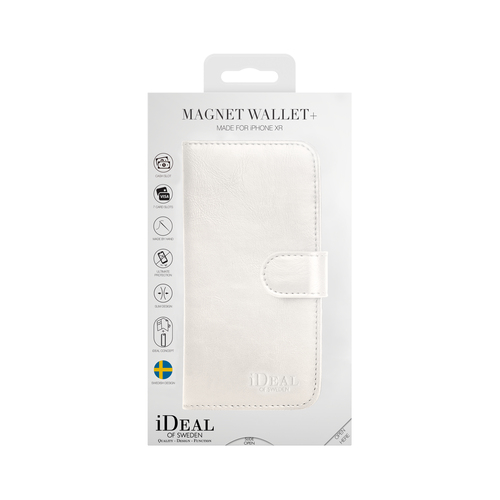 iDeal of Sweden Magnet Wallet+ iPhone XR White – image 3
