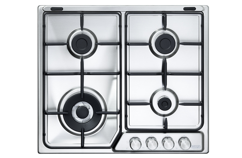 De’Longhi DFI 46 ASDV варочная поверхность Нержавеющая сталь Встроенный 58 cm Газовый 4 зона(ы)