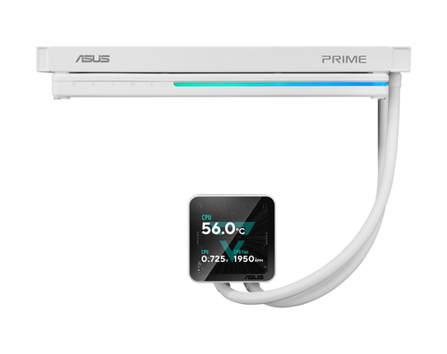 Asus PRIME LC II 360 ARGB LCD WHT, afbeelding 3