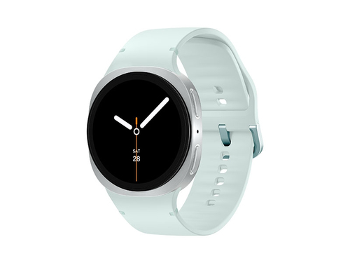 Samsung Galaxy Watch 8, Bluetooth, 40mm, Sport Band, White, S/M + Sport Band, Mint, M/L