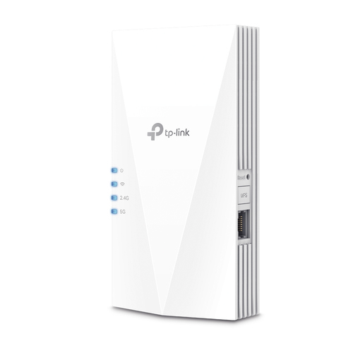 RE600X EXTENSOR DE RANGO TP-LINK WI-FI 6 RE600X AX 1800 BANDA DUAL MODO AP 1 PUERTO RJ45 GIGABIT TECNOLOGIA OneMesh UPC 840030702235