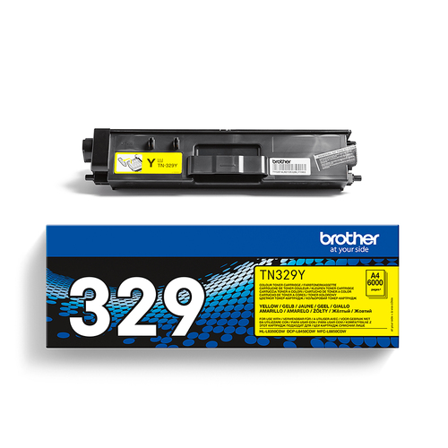 Brother Laser Toner Cartridge Super High Yield Page Life - TN329Y - image 4
