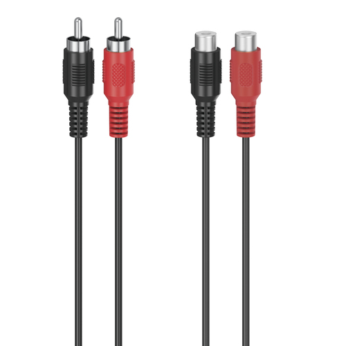 Hama 00305035 аудио кабель 5 m 2 x RCA Черный