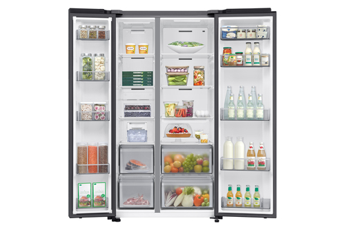Samsung Bespoke AI Side-By-Side Refrigerator Series 6 SpaceMax 659L Black Doi - image 2
