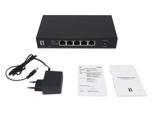 LevelOne 5-Port Unmanaged 2.5-Gigabit Ethernet Switch – image 7