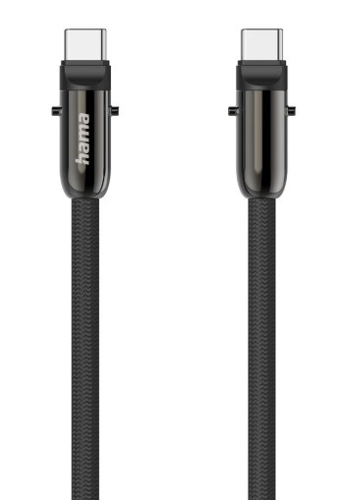 Hama 00201751 USB кабель USB 2.0 1,2 m USB C 0,48 Gbit/s 60 W Черный