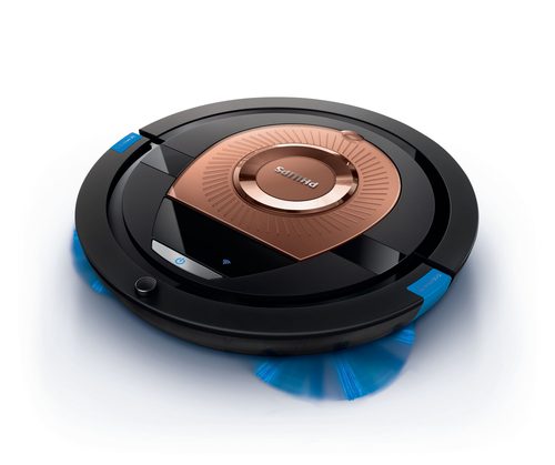 Philips SmartPro Compact FC8776/83 robot vacuum Black, Brown