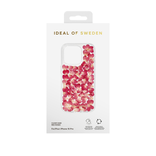iDeal of Sweden Clear Case iPhone 15PR Red Roses – image 2