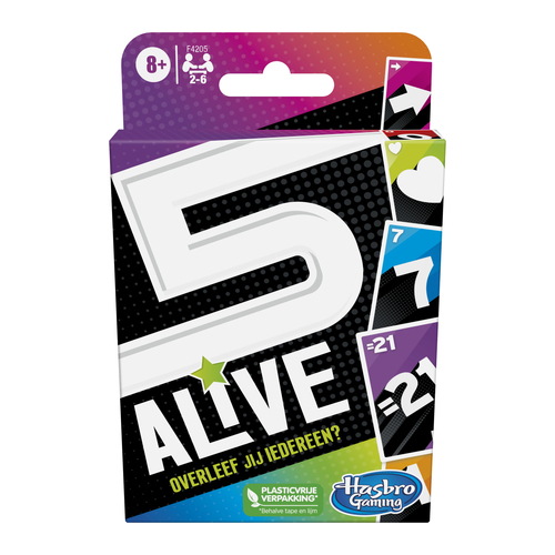 Hasbro Gaming 5 Alive Карточная игра Стратегия