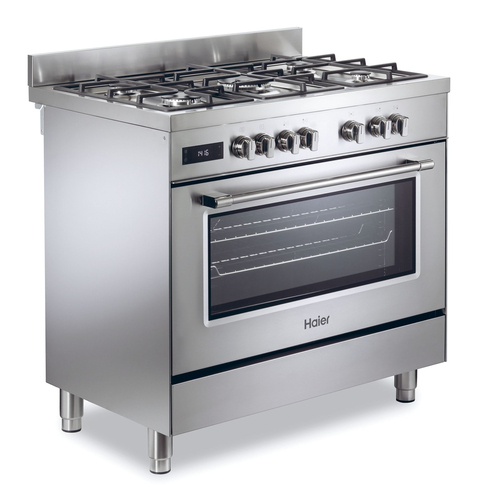 Haier HGM95TC1X Range cooker Gas Stainless steel – image 3