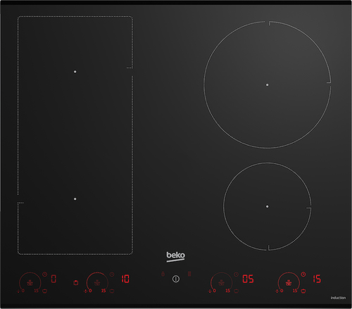 Beko HII64822UFT Black Built-in