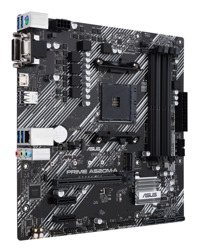 Asus Prime A520M-A II/Csm Amd A520 Socket AM4 Micro-Atx Motherboard - image 4