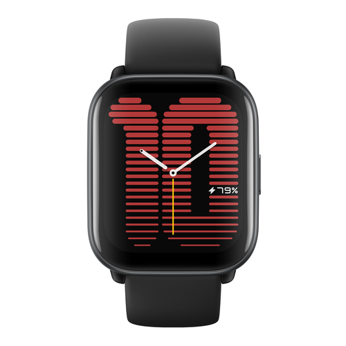 Amazfit Active 4.45 cm (1.75") AMOLED Digital 390 x 450 pixels Touchscreen Black GPS (satellite) – image 1