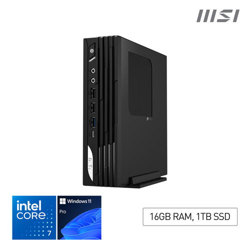 Msi Pro DP21 14M Mini Desktop PC - Intel®Core i7, 1 TB SSD, Black, Black - image 1