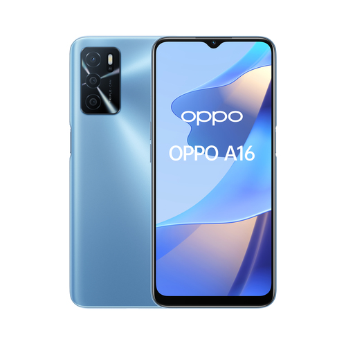 OPPO A16 16,6 cm (6.52") Две SIM-карты Android 11 4G USB Type-C 3 GB 32 GB 5000 mAh Синий