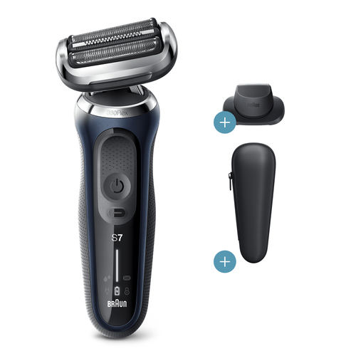 Braun Series 7 70-B1200s Foil shaver Trimmer Blue – image 5