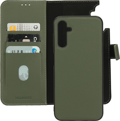 Mobiparts Leather 2 in 1 Wallet Case Samsung Galaxy A14 4G/5G (2023) Green - Smartphonehoesje