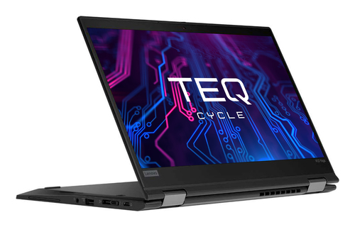 Teqcycle Lenovo ThinkPad X13 G1 Intel® Core™ i5 i5-10310U Ноутбук 33,8 cm (13.3") Сенсорный экран Full HD 16 GB DDR4-SDRAM 256 GB Твердотельный накопитель (SSD) Wi-Fi 6 (802.11ax) Windows 11 Pro Черный Северные страны