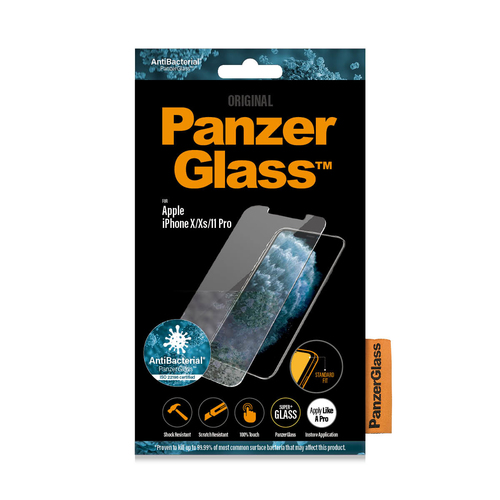 PanzerGlass ® Screen Protector iPhone X | Xs | 11 Pro | Standard Fit Прозрачная защитная пленка Apple 1 шт