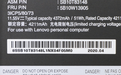 Lenovo 5B10W13905, Battery, Lenovo, afbeelding 5