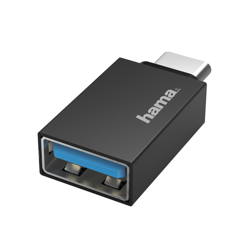 Product image: Hama USB OTG Adapter, USB-C Plug - USB Socket, USB 3.2 Gen 1, 5 Gbit/s