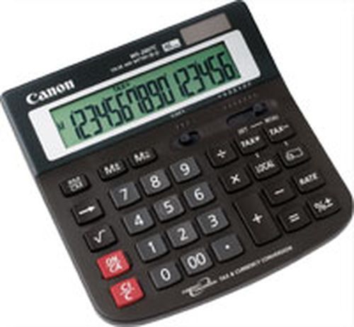 Canon WS-260TC calculator Desktop Financial Black