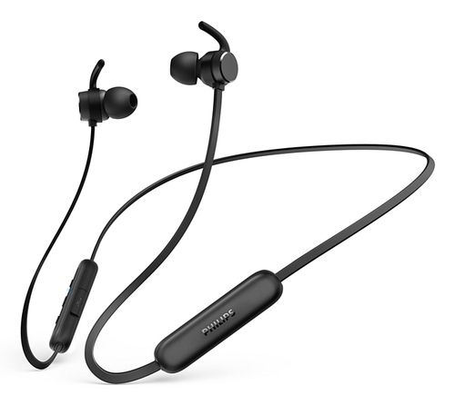Philips 1000 series TAE1209BK/00 headphones/headset Wireless In-ear, Neck-band Calls/Music/Sport/Everyday Bluetooth Black