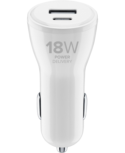 Cellularline USB-C Car Charger Dual