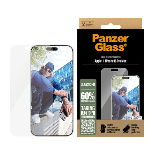 PG Scrn iPhone 16P 6.9Inch Classic Fit, afbeelding 2