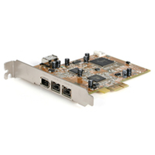 StarTech.com 2 Port 1394b FireWire 800 & 1 Port + 1 Internal Firewire 400 PCI Express Card