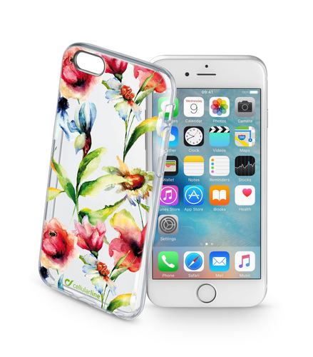 Cellularline Style case Flower - iPhone 6S/6
