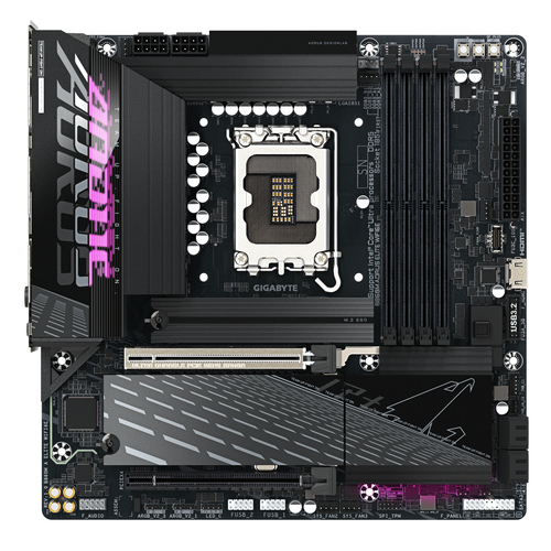 Gigabyte B860M Aorus Elite WIFI6E Micro Atx Intel LGA1851 Motherboard - image 2