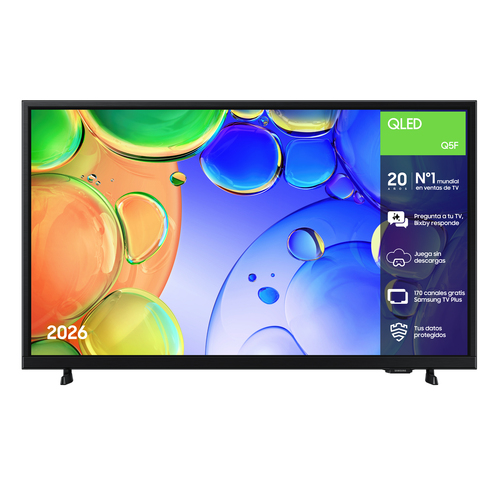 Samsung TV 32" QLED Q5F Full HD Smart TV (​2026)