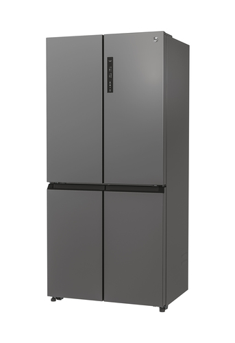 Hoover HHCR3818EWPL Total No Frost Multi-door American Fridge Freezer - Inox - E Rated, Stainless Steel - image 4