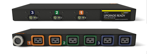 Vertiv I10105L power distribution unit (PDU) 6 AC outlet(s) 1U Black