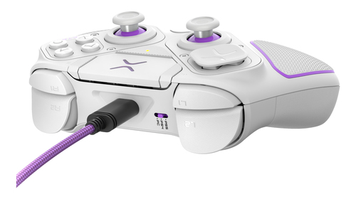 PDP 052-002-WH Gaming Controller Violet, White RF/USB Gamepad Analogue / Digital PC, PlayStation 4, PlayStation 5 – image 8