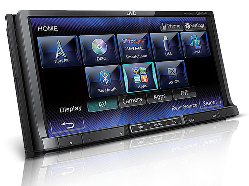 JVC KW-NSX700 car media receiver Black, Grey