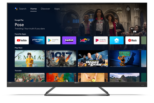 Sharp 55EQ3EA TV 139.7 cm (55") 4K Ultra HD Smart TV Wi-Fi Black – image 2