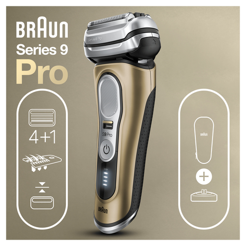 Braun Series 9 Pro 81747593 men's shaver Foil shaver Trimmer Gold – image 2