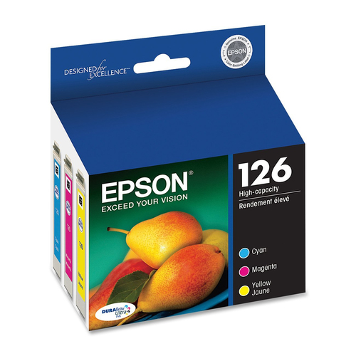 Epson T126520 ink cartridge 3 pc(s) Original Cyan, Magenta, Yellow