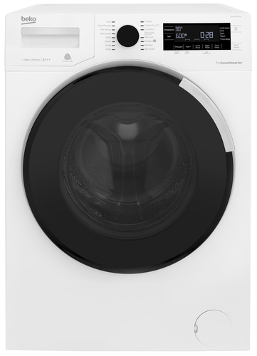 Beko WY124PT44MW стиральная машина Фронтальная загрузка 12 kg 1400 RPM Белый