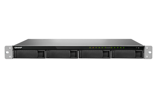 QNAP TS-977XU-RP NAS Стойка (1U) AMD Ryzen 8 GB DDR4 0 TB QNAP Turbo System Алюминий, Черный