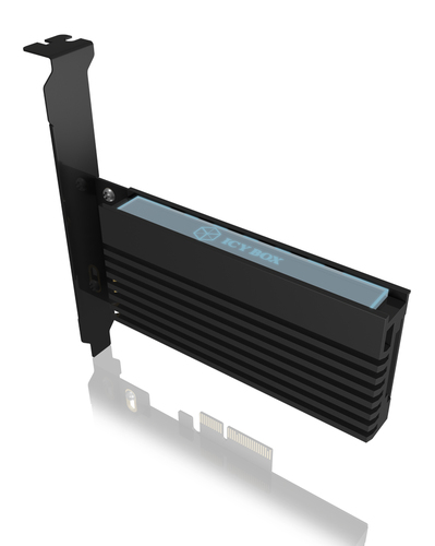 ICY BOX IB-PCI214M2-HSL, uitbreidingskaart voor NVMe-SSD adapter, afbeelding 6