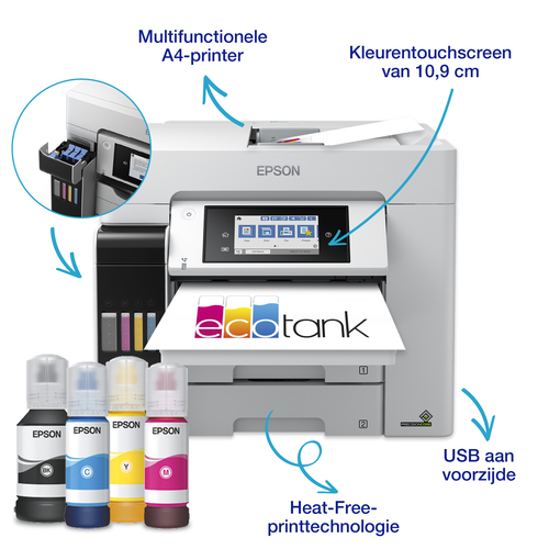 Epson EcoTank Pro ET-5885 - Multifunctionele printer, afbeelding 8