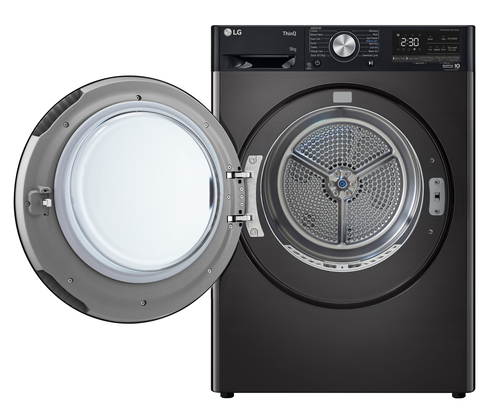 LG FDV909BN tumble dryer Freestanding Front-load – image 2