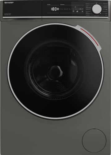 Sharp ES-NFH914CADA-DE стиральная машина Фронтальная загрузка 9 kg 1400 RPM Серый