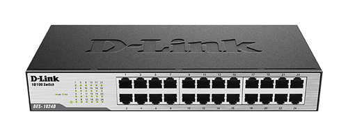 UNMANAGED LAYER 2 SWITCH 24 PORT 10/100 INT PSU